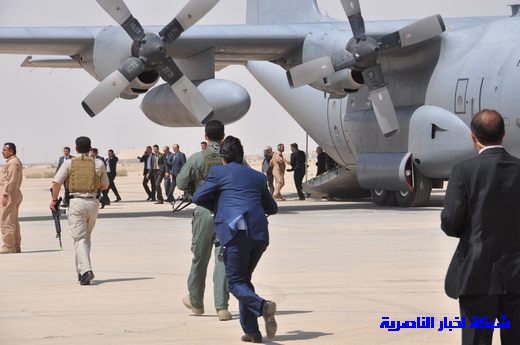 تقرير مصور عن وصول رئيس الوزراء العراقي إلى مدينة الناصرية Nasiriyah002