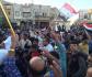 بالصور : متظاهرو الناصرية يدعون الامم المتحدة للوقوف مع العراق في حربه ضد الارهاب