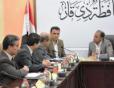 الناصري ويوجه بمتابعة مشكلة شحة المياه والابنية المدرسية المتلكئة مع الوزارات المعنية