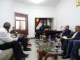 الدكتور جمال عبد الزهرة المحمداوي عضو مجلس النواب العراقي يطلع على تقدم الاعمال في هياتنا .