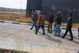 جولة تفقدية لمدير الماء في مشروع ماء النصر ليوم الجمعة 6-1-2017