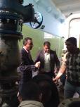مدير الماء يتفقد اعمال الصيانة في مجمع الشامية الجديد استعدادا لموسم الصيف القادم