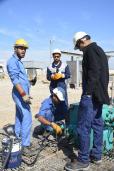 شعبة صيانة رؤوس الابار في قسم هندسة النفط ...بانجازنا للاعمال التخصصية استطعنا توفير كلفا عالية