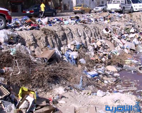رغم الوعود العريضة بتحويله لمرفق تجاري مميز ،شارع ابراهيم الخليل يتحول لمكب نفايات - تقرير مصور -