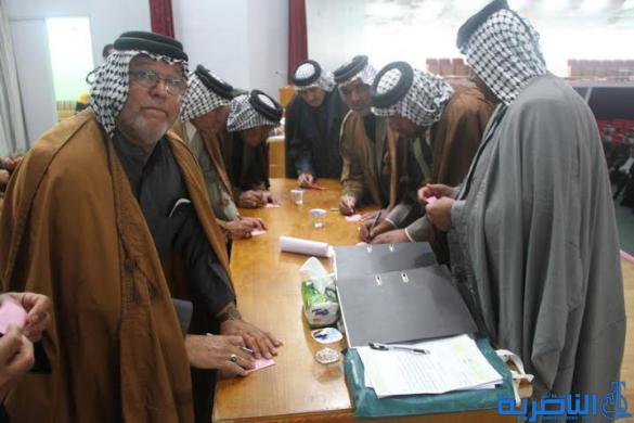  اعادة انتخاب مقداد الياسري رئيسا لاتحاد الجمعيات الفلاحية في ذي قار