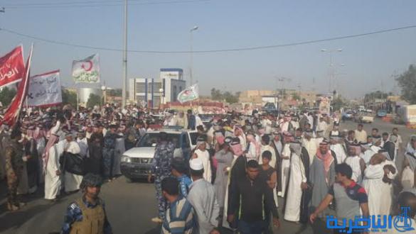 بالصور : تشيع جثامين اربعة من شهداء سبايكر في الرفاعي