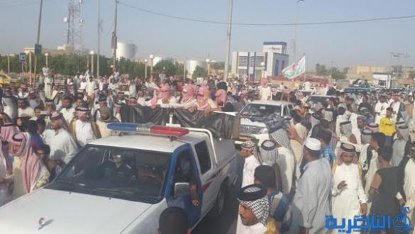 بالصور : تشيع جثامين اربعة من شهداء سبايكر في الرفاعي