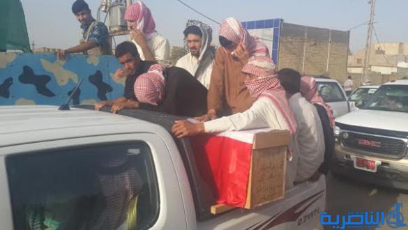 بالصور : تشيع جثامين اربعة من شهداء سبايكر في الرفاعي