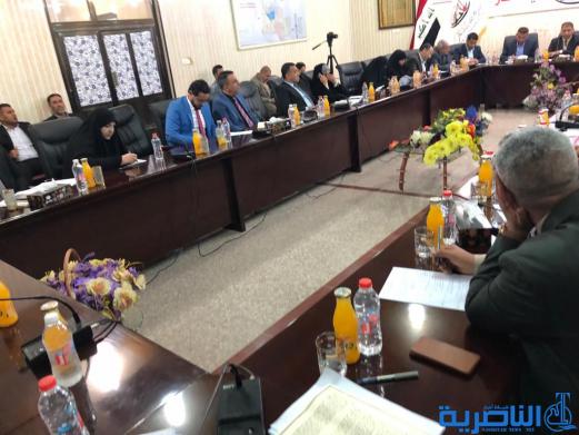 مجلس ذي قار يعد بنقل مطالب متظاهري وزارة الاعمار الى رئاسة الوزراء