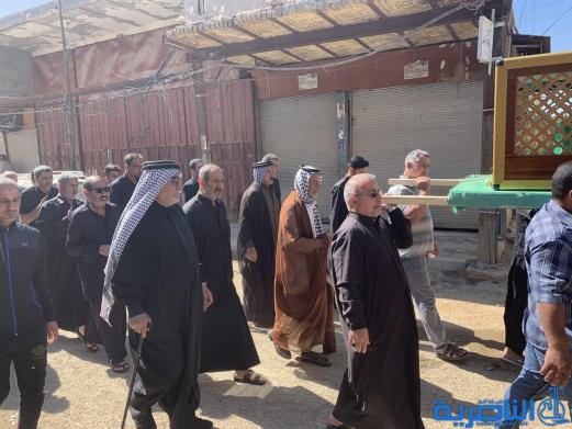 بالصور:مسجد الشيخ عباس الكبير في الناصرية يقيم مجلس عزاء في ذكرى شهادة الامام الكاظم عليه السلام 