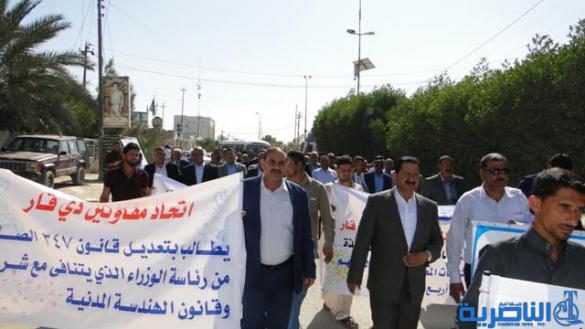 الضغط على وزارة النفط وحقول نفط ذي قار لدخول شركات المحافظة في العمل مع الشركات الأجنبية
