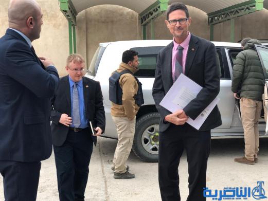 السفير الكندي يصل الناصرية ويزور مواقعها الاثرية 
