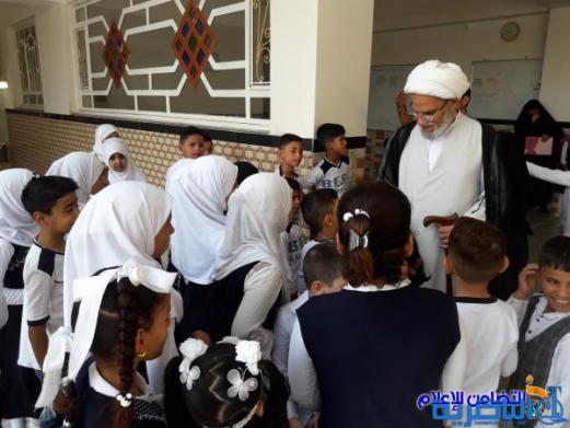 الشيخ محمد مهدي الناصري :يجري زيارة تفقدية لعدد من فروع مبرات التضامن للأيتام في قضاء الشطرة والرفاعي وناحية النصر - مصور-‎