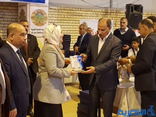 محافظ ذي قار يفتتح قاعة النشاط الرياضي بعد تأهيلها من قبل اليونيسيف