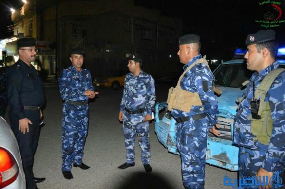 ممارسة امنية لشرطة ذي قار تسفر عن اعتقال 218 متهما ومشتبها به