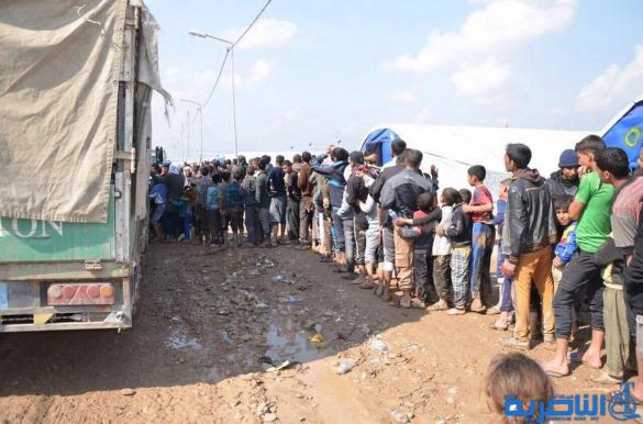 لة &quot;لاجلكم&quot; دعما لنازحي الموصل - تقرير المصور -