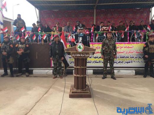  بالصور : ذي قار تحتفي بالذكرى الرابعة والتسعين لتأسيس الجيش العراقي