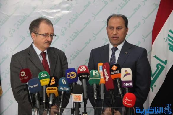 محافظ ذي قار يستقبل نائب ممثل الامين العام للامم المتحدة في العراق والاخير يؤكد سعي الامم المتحدة على حصول الاهوار على حصتها المائية
