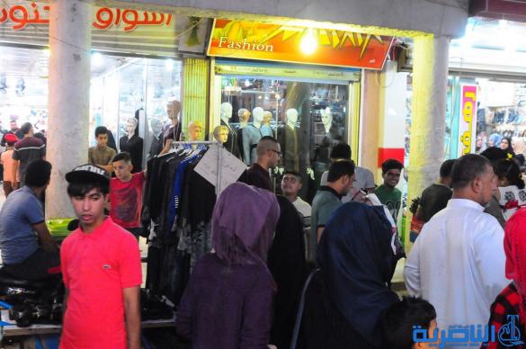 بالصور : اسواق الناصرية لا تنام استعدادا لعيد الفطر المبارك 