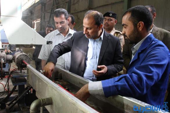 محافظ ذي قار يحث شركة اور على تطوير اداءها ، والاخيرة تتعهد بتحقيق واردات اعلى