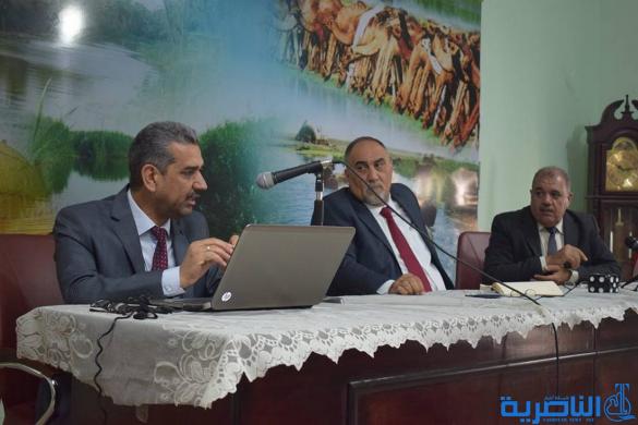 الارشاد الزراعي في ذي قار ينظم ورشة عمل لمكافحة سوسة النخيل الحمراء
