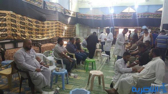 بالصور:جمعية التضامن الاسلامي تنظم حملة للتبرع بالدم في التاسع من المحرم