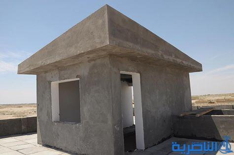 مراحل تقدم العمل في مشروع الزقورة السكني