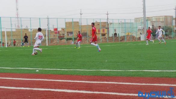 تقلص فرص نادي الناصرية بالتاهل لدوري النخبة بعد خسارته امام ميسان - تقرير مصور - 