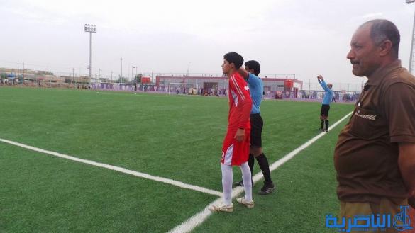 تقلص فرص نادي الناصرية بالتاهل لدوري النخبة بعد خسارته امام ميسان - تقرير مصور - 