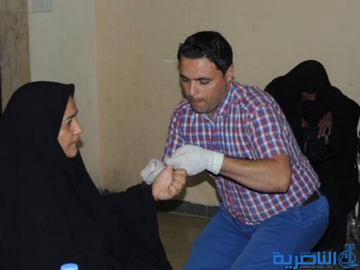 لجنة طبية من بغداد تباشر اخذ عينات جينية لذوي ضحايا سبايكر في الناصرية – تقرير مصور - 