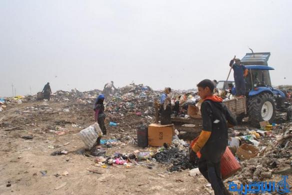 مواطنون : موقع طمر النفايات في الشطرة فتك بأسرنا – تقرير مصور –