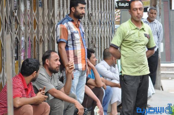  بالصور : انتقادات واسعة لالية التسجيل المعقدة في قوائم العاطلين عن العمل