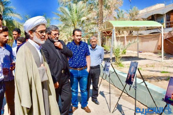 رجالات الناصرية وتقاليدها الاجتماعية في معرضين للرسم في جامعة ذي قار - تقرير مصور -