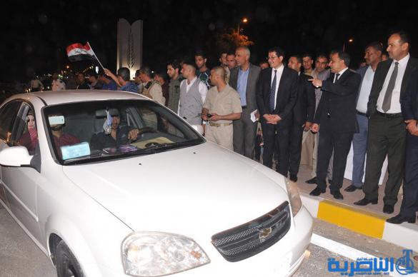 محافظ ذي قار يفتتح جسر الحضارات ، ويتطلع لتنفيذ مشاريع اخرى مع الجانب الفرنسي - تقرير مصور -