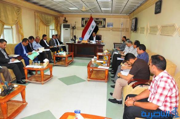 محافظ ذي قار يترأس اجتماع غرفة عمليات الطاقة ، ويعلن عن تشكيل وفد لبحث قضايا الكهرباء والوقود مع وزارتي الكهرباء والنفط