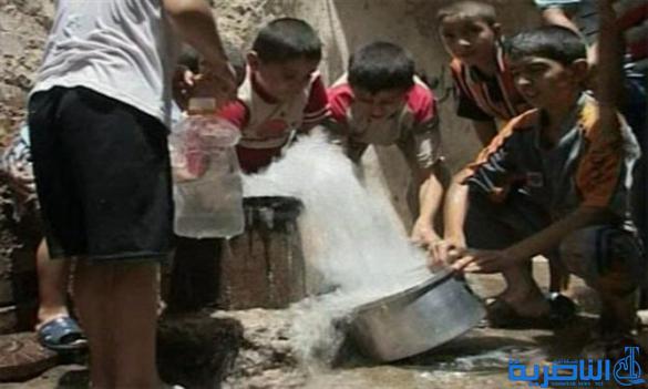 ازمة مياه تتسبب بهجرة عشرات الاسر من ناحية الاصلاح