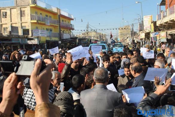 تقرير مصور عن مظاهرات قضاء الشطرة احتجاجا على تقاعد البرلمانيين