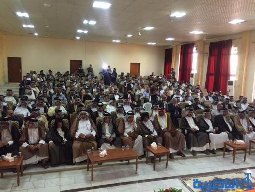 سوق الشيوخ تقيم مؤتمرا موسعا ضد ظاهرة اطلاق العيارات النارية - تقرير مصور -