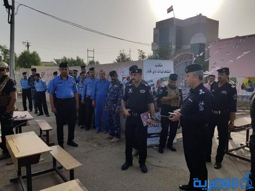 بالصور:انطلاق عملية التصويت الخاص في مدينة الناصرية