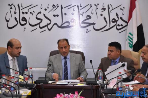 محافظ ذي قار يعقد اجتماعا موسعا لادارة المحافظة استعدادا للشروع بتنفيذ  المهام الادارية المستلمة من الوزارات - تقرير مصور -