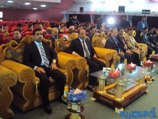 محافظ ذي قار يعلن في مؤتمر الواقع الأمني ، عن انخفاض معدلات الجريمة الارهابية بنسبة 80%  - تقرير مصور -