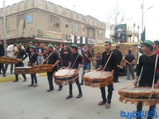 بالصور:مواكب العزاء في قضاء الرفاعي تحيي ذكرى شهادة الامام الكاظم ( عليه السلام )