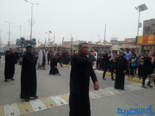 بالصور:مواكب العزاء في قضاء الرفاعي تحيي ذكرى شهادة الامام الكاظم ( عليه السلام )
