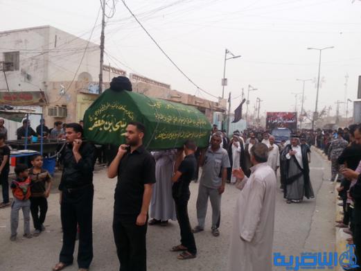 بالصور:مواكب العزاء في قضاء الرفاعي تحيي ذكرى شهادة الامام الكاظم ( عليه السلام )