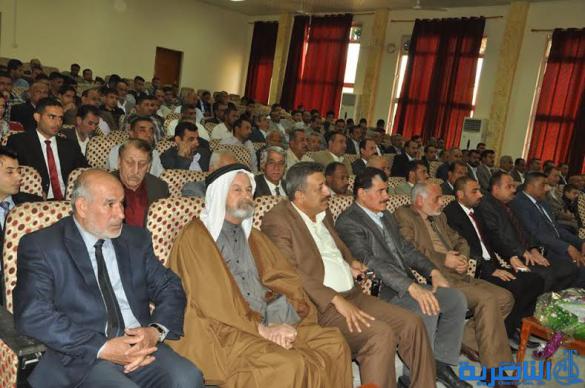  بالصور : نقابة المعلمين في سوق الشيوخ تقيم احتفالية بعيد المعلم وسط حضور حاشد