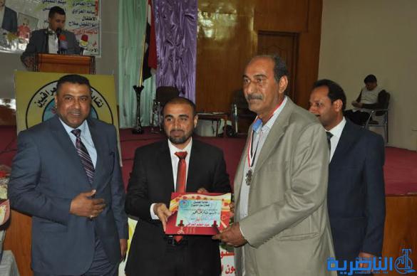  بالصور : نقابة المعلمين في سوق الشيوخ تقيم احتفالية بعيد المعلم وسط حضور حاشد
