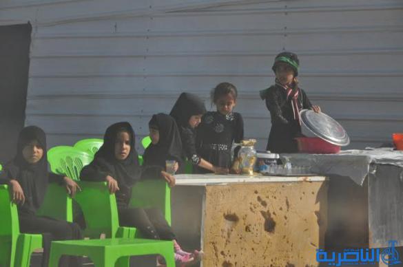 بالصور : وصول طلائع زوار البصرة الى الجبايش والمنار  