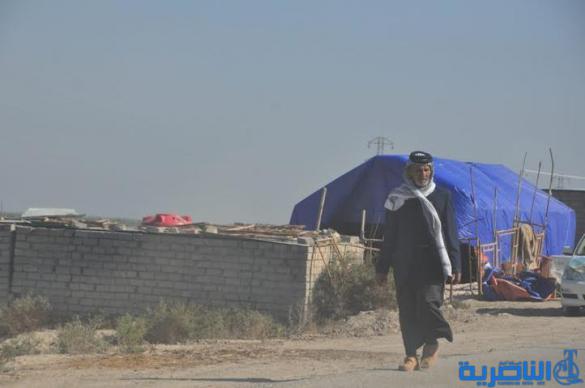  بالصور : وصول طلائع زوار البصرة الى الجبايش والمنار  