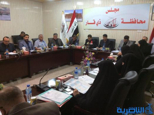  مجلس ذي قار يعقد اجتماعه الدوري لبحث الية تنفيذ المشاريع بالاجل - تقرير مصور -