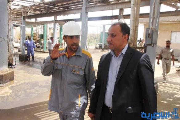 محافظ ذي قار يكشف عن مساع لتأهيل الخطوط الانتاجية لمصفى الناصرية لتوفير حاجة المحافظة من الوقود المحسن
